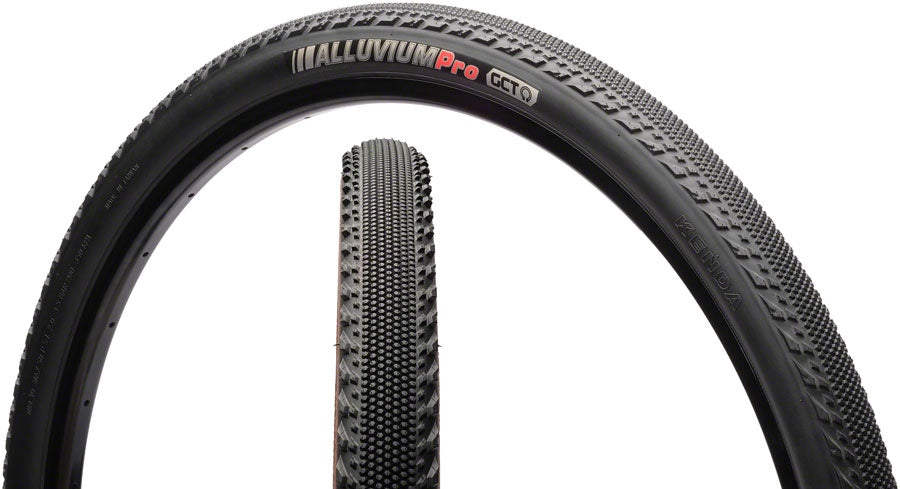 Kenda Alluvium Pro Tire - 700 x 45, Tubeless, Folding, Black, 120tpi, GCT MPN: 08555054 UPC: 047853648348 Tires Alluvium Tire