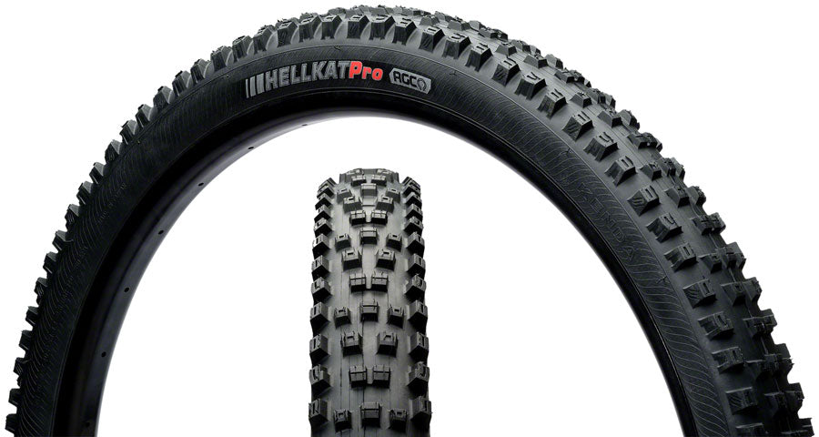 Kenda Hellkat Tire - 27.5 x 2.8, Tubeless, Folding, Black, 60tpi, AGC MPN: 08189052 UPC: 047853647761 Tires Hellkat Tire