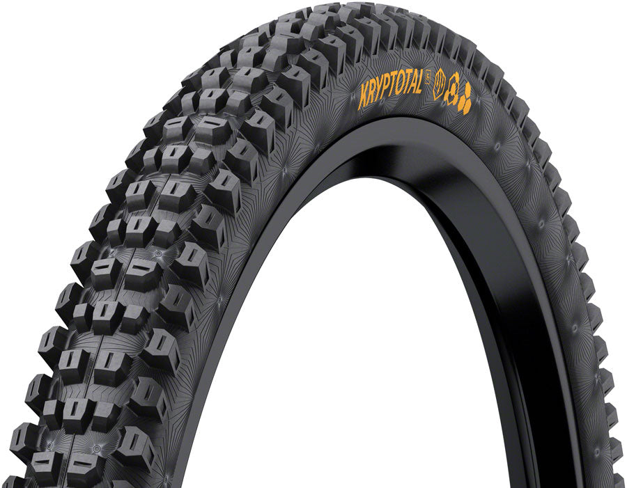 Continental Kryptotal Front Tire - 27.5 x 2.40, Tubeless, Folding, Black, Super Soft, Downhill Casing, E25 MPN: 01019560000 Tires Kryptotal Front Tire