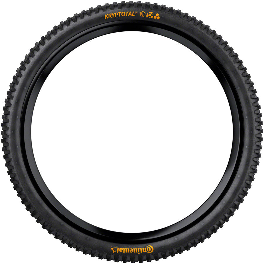 Continental Kryptotal Front Tire - 29 x 2.40, Tubeless, Folding, Black, Super Soft, Downhill Casing, E25 - Tires - Kryptotal Front Tire