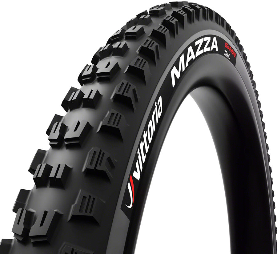 Vittoria Mazza Trail Tire - 27.5 x 2.6, Tubeless, Folding, Anthracite/Black, Trail, TNT, G2.0