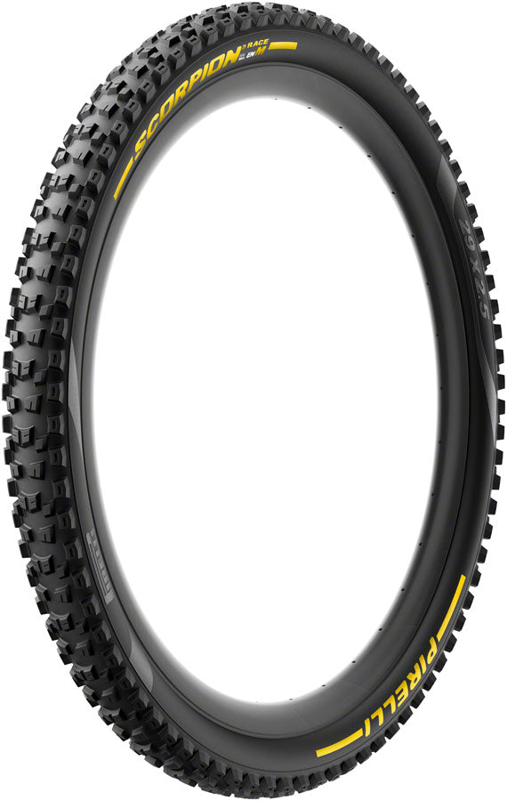 Pirelli Scorpion Race Enduro M Tire - 29 x 2.5, Tubeless, Folding, Yellow Label, DualWALL, SmartEVO DH