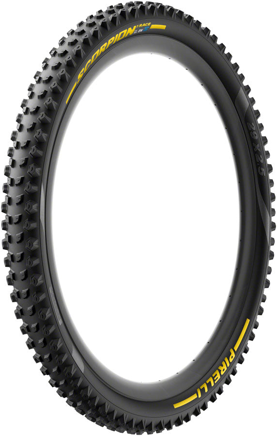 Pirelli Scorpion Race Enduro S Tire - 29 x 2.5, Tubeless, Folding, Yellow Label, DualWALL, SmartEVO DH