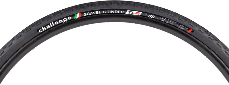 Challenge Gravel Grinder Race Tire 700 x 38 Tubeless Folding Worldwide Cyclery