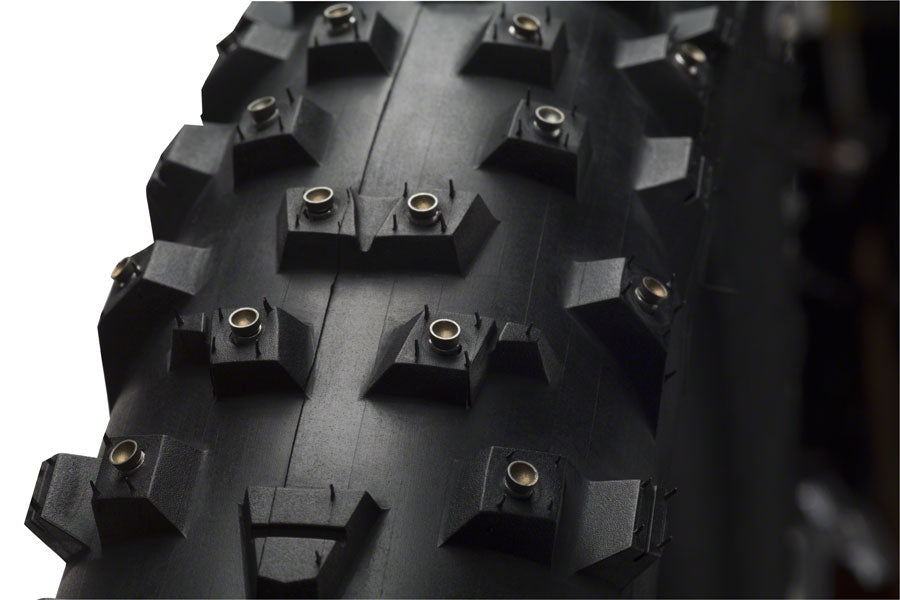 45NRTH Wrathchild Tire - 27.5 x 3.0, Tubeless, Folding, Black, 120 TPI, 252 XL Concave Carbide Aluminum Studs 45NRTH Wrathchild Tire - 27.5 x 3.0, Tubeless, Folding, Black, 120 TPI, 252 XL Concave Carbide Aluminum Studs