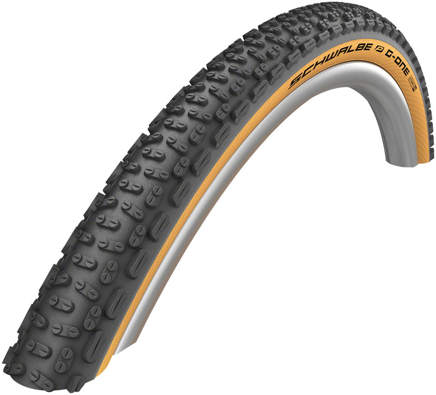 Schwalbe G-One Ultrabite Tire - 700 x 38, Tubeless, Folding, Classic-Skin, Performance, Addix MPN: 11654067.02 Tires G-One Ultrabite Tire