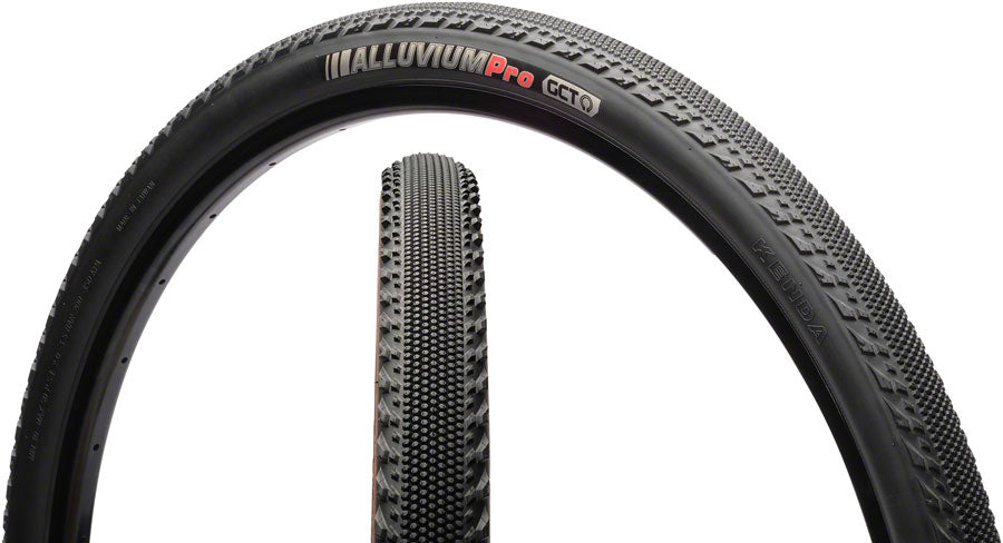 Kenda Alluvium Tire - 700 x 40 Tubeless, Folding, 120tpi, Black MPN: 07105257 UPC: 047853645323 Tires Alluvium Tire