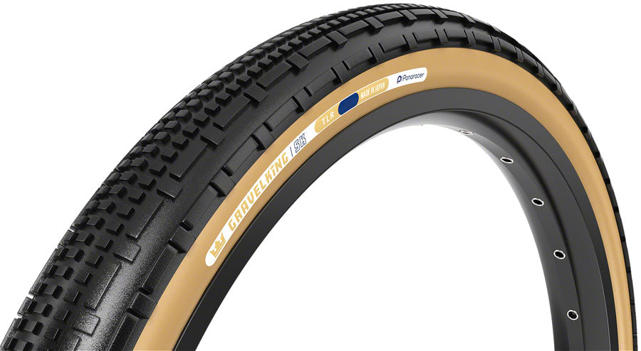Panaracer GravelKing SK Tire - 650b x 54 / 27.5 x 2.10, Tubeless, Folding, Black/Brown MPN: RF650B54-GKSK-D2 Tires GravelKing SK Tire