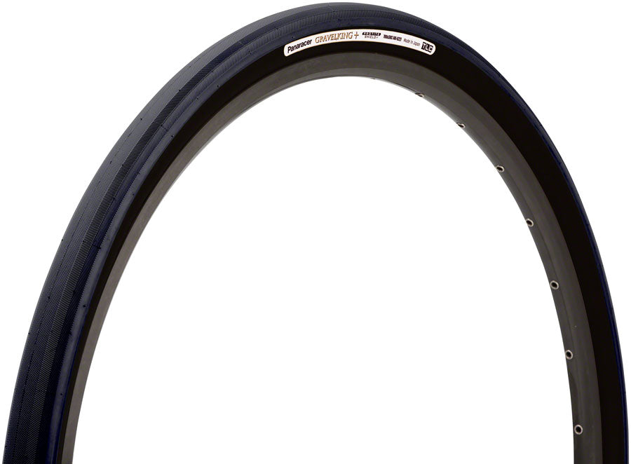 Panaracer GravelKing Plus Tire - 700 x 38, Tubeless, Folding, Black, ProTite Protection