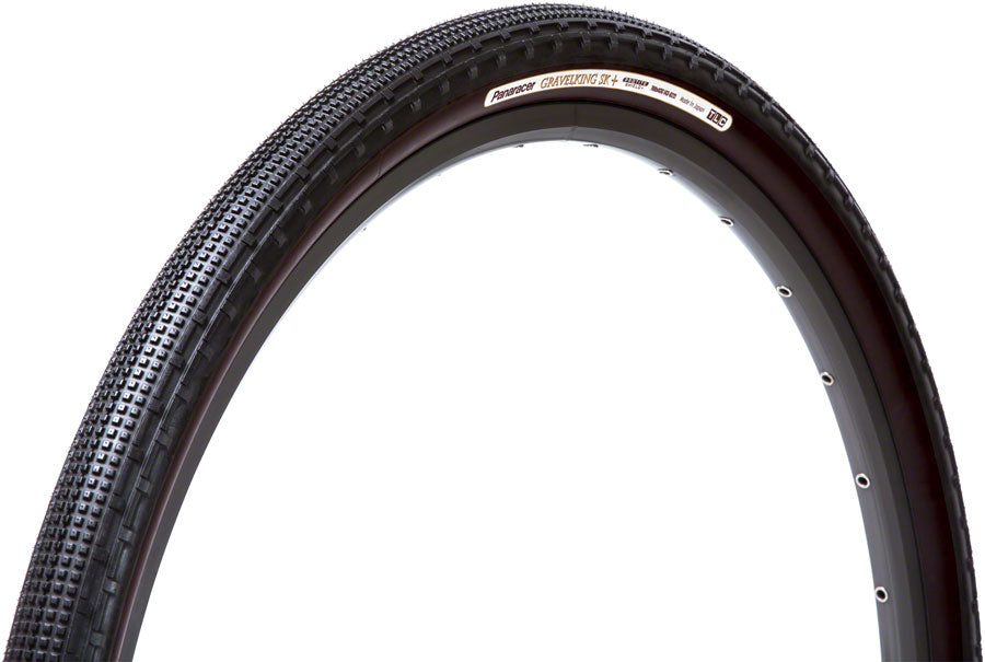 Panaracer GravelKing SK Plus Tire - 700 x 45, Tubeless, Folding, Black, ProTite Protection