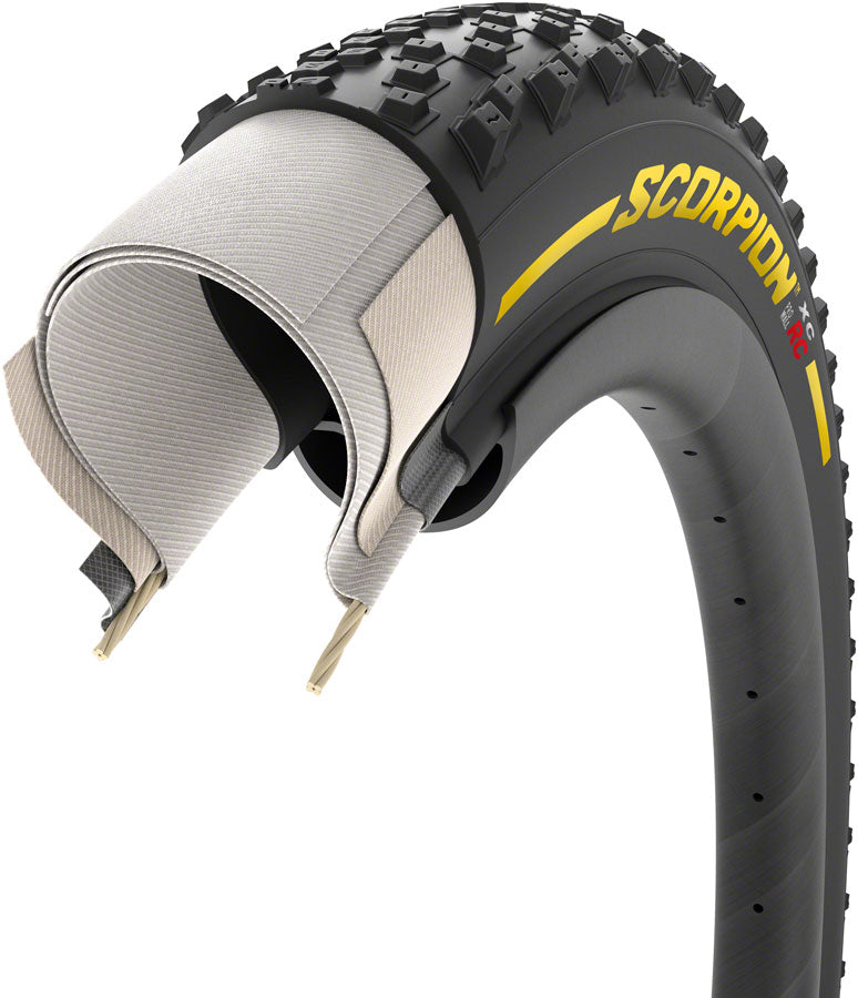 Pirelli Scorpion XC RC Tire - 29 x 2.4, Tubeless, Folding, Yellow Label, Team Edition - Tires - Scorpion XC RC Tire