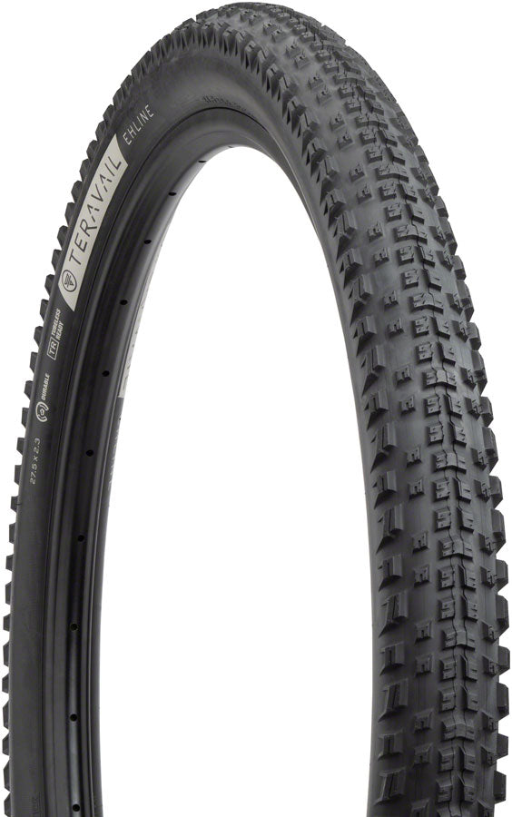 Teravail Ehline Tire - 27.5 x 2.3, Tubeless, Folding, Black, Light and Supple, Fast Compound Teravail Ehline Tire - 27.5 x 2.3, Tubeless, Folding, Black, Light and Supple, Fast Compound