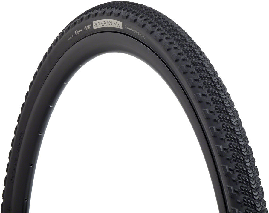 Teravail Cannonball Tire - 650b x 40, Tubeless, Folding, Black, Durable, Fast Compound