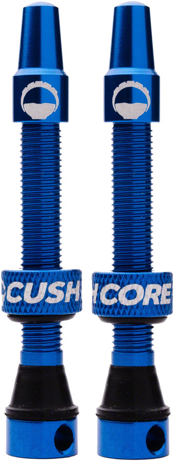CushCore Tubeless Presta Valve Set - 44mm, Blue