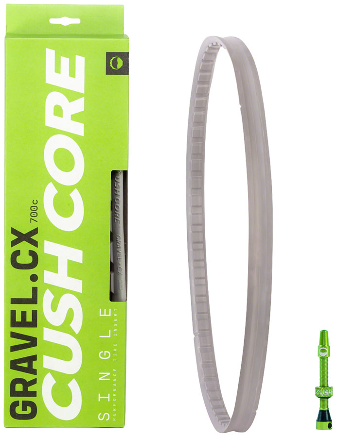 CushCore Gravel/CX Tire Insert - 700c x 33-46mm, Single MPN: 70022-V UPC: 701822997706 Tubeless Conversion Kits Foam Tire Inserts - Singles