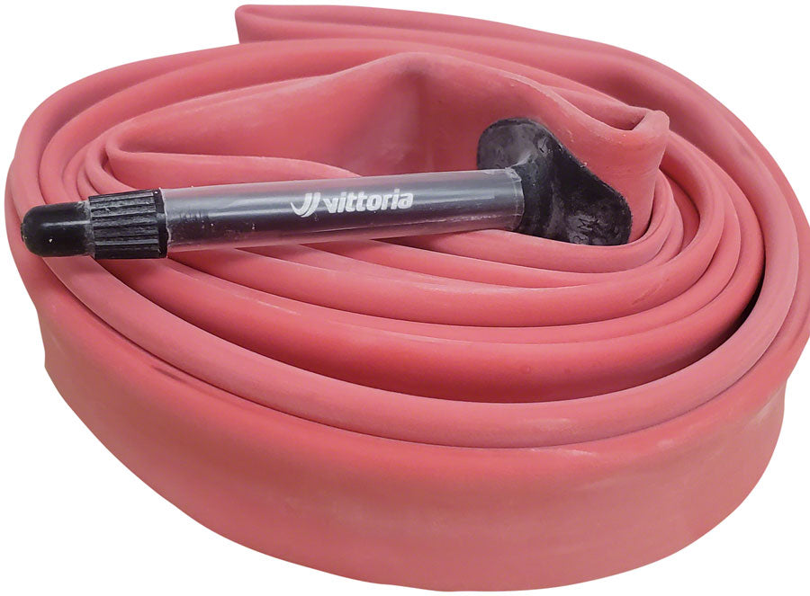 thumbnail image 2 of Vittoria Competition Latex Inner Tube – 700x19-23c Presta 48mm – Pink 2 of 5