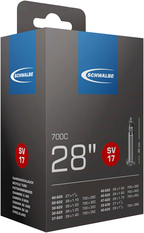 Schwalbe Standard Tube - 700 x 28 - 45mm, 40mm Presta Valve