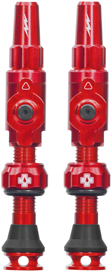 Valves Muc-Off Big Bore Lite – Orange – Médium 35mm – Paire Pour Vélo