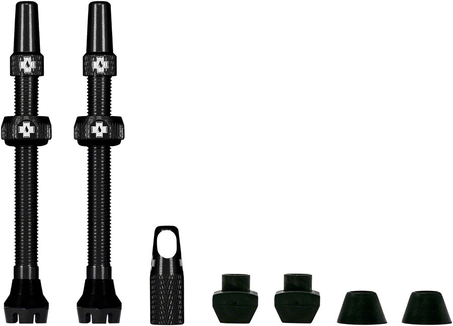 Muc-Off V2 Tubeless Valve Kit - Black, 60mm, Pair MPN: 20430 Tubeless Valves V2 Tubeless Valve Kit