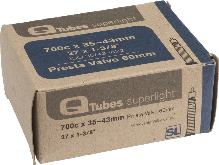 Teravail Superlight Tube - 700 x 35-45mm, 60mm Presta Tube Valve MPN: 556035Q5 UPC: 708752041578 Tubes Superlight Tube