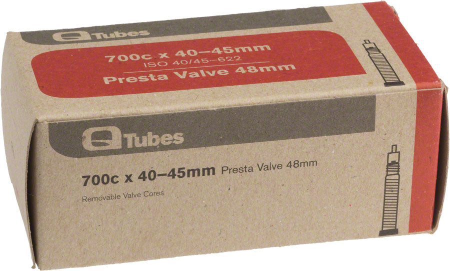 Teravail Standard Tube - 700 x 45-50mm, 48mm Presta Valve MPN: 55703078 UPC: 708752042322 Tubes Presta Tube