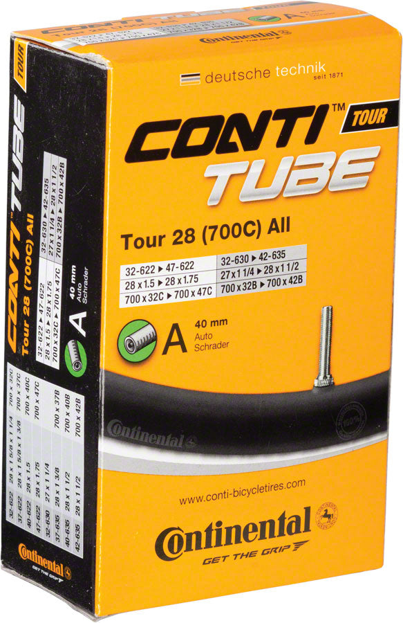 Continental Standard Tube - 700 x 32 - 47mm, 40mm Schrader Valve MPN: C1500948 Tubes Standard Tube