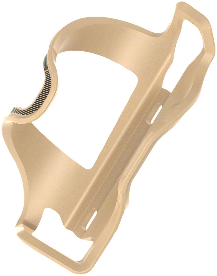 Lezyne Flow SL Water Bottle Cage - Right Side Entry, Matte Tan