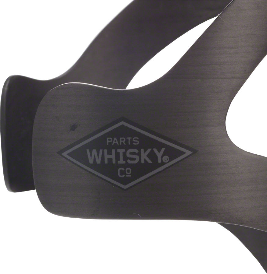 WHISKY No.9 C3 Carbon Water Bottle Cage - Top Entry, Matte Black - Water Bottle Cages - No.9 Carbon Bottle Cages