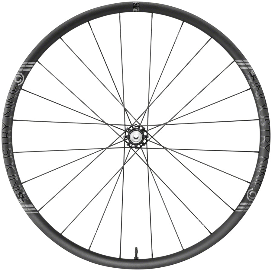 Industry Nine AR25 Front Wheel - 700, 12 x 100mm, Center-Lock, Black