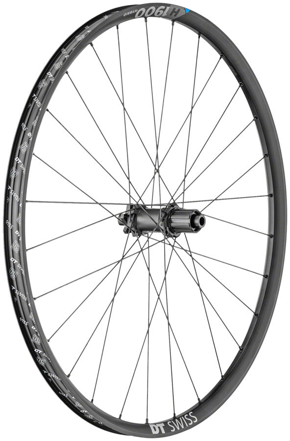 DT Swiss H 1900 Spline 30 Rear Wheel - 27.5", 12 x 148mm, 6-Bolt, HG 11, Black MPN: W0H1900THDSSA18339 Rear Wheel H 1900 Spline Rear Wheel