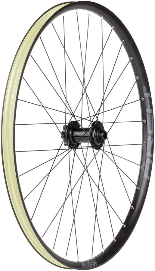Stan's No Tubes Arch S2 Front Wheel - 27.5", 15 x 110mm, 6-Bolt, Black - Front Wheel - Arch S2 Front Wheel