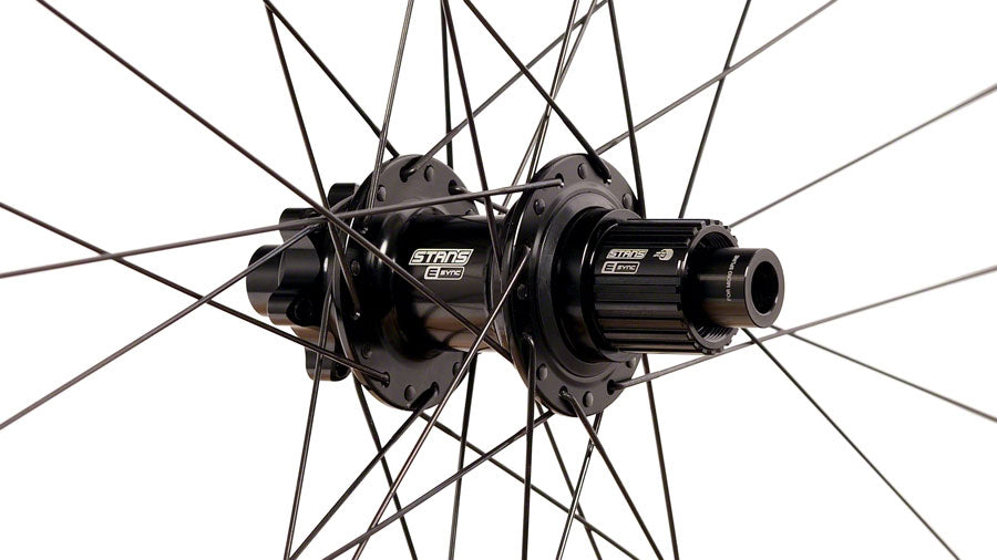 Stan's NoTubes Flow EX3 Rear Wheel - 29, 12 x 148mm, 6-Bolt, Micro Spline, Black - Rear Wheel - Flow EX3 Rear Wheel