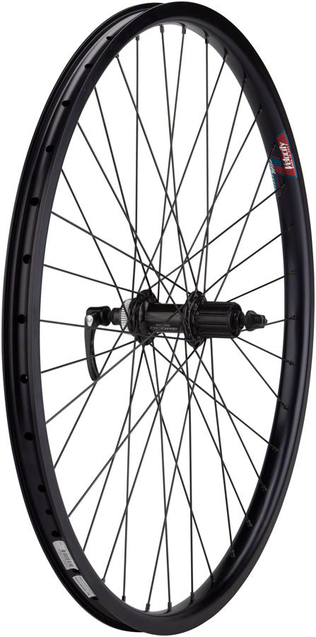 Quality Wheels Value HD Series Disc Rear Wheel - 650b, QR x 135mm, Center-Lock, HG 10, Black - Rear Wheel - Value HD Series Disc Rear Wheel