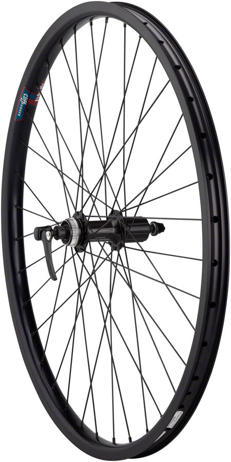 Quality Wheels Value HD Series Disc Rear Wheel - 650b, QR x 135mm, Center-Lock, HG 10, Black