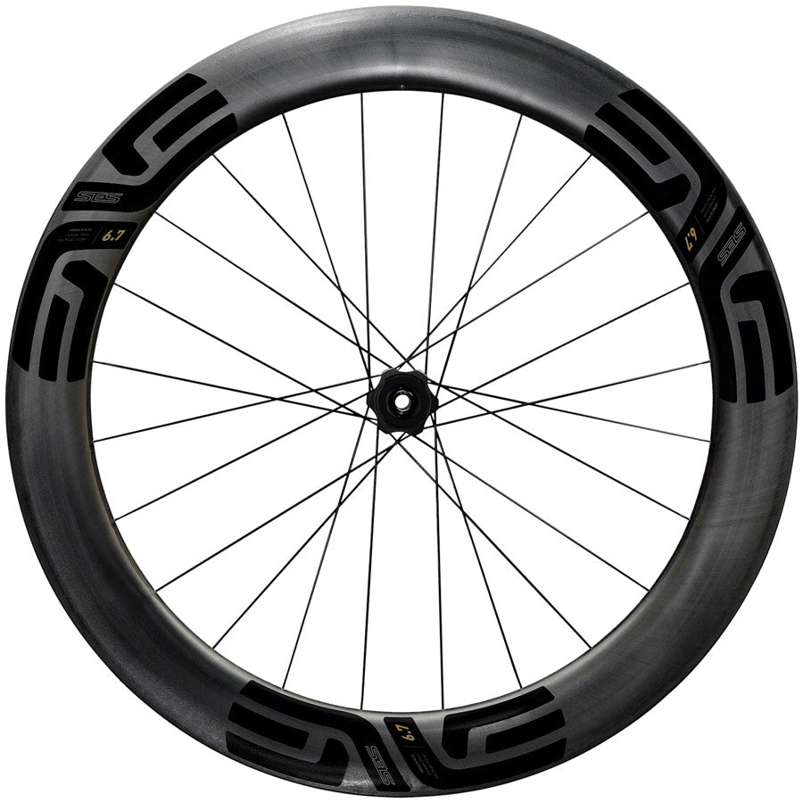 ENVE Composites SES 6.7 Rear Wheel - 700, 12 x 142, Center-Lock, XDR, Innerdrive 60pt, Black MPN: 100-3311-009 UPC: 810125055478 Rear Wheel SES 6.7 Rear Wheel