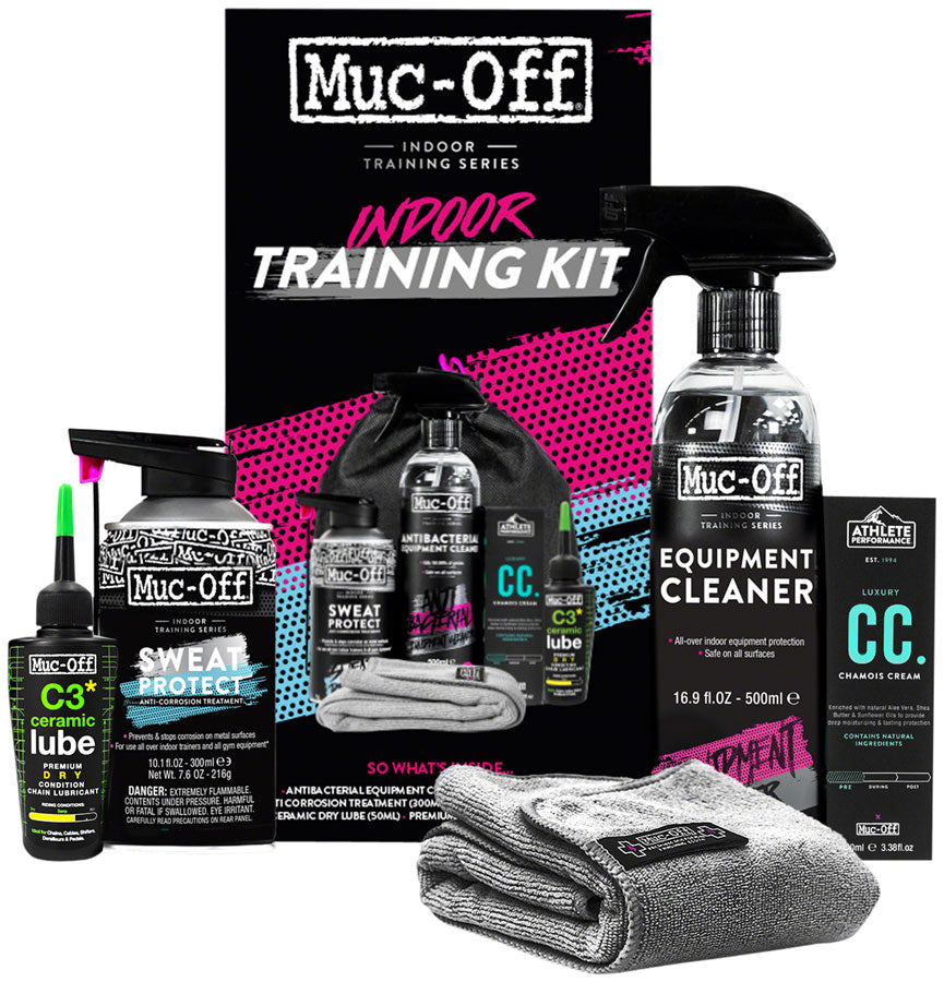 Muc-Off Indoor Training Kit MPN: 20510US Trainer Accessories Indoor Training Kit