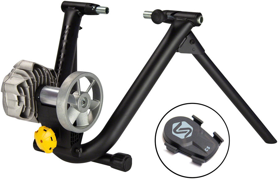 Saris 9907T Fluid 2 Smart Equipped Trainer - Fluid Resistance MPN: 9907T UPC: 012527019021 Rear Wheel Trainer Fluid 2 Smart Equipped Trainer