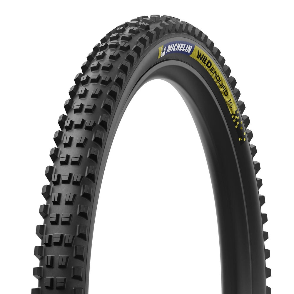 Michelin Wild Enduro MS Racing Line Tire - 29 x 2.4, Tubeless, Folding, Blue & Yellow Decals MPN: 229735 UPC: 086699253927 Tires Wild Enduro MS Racing Line Tire