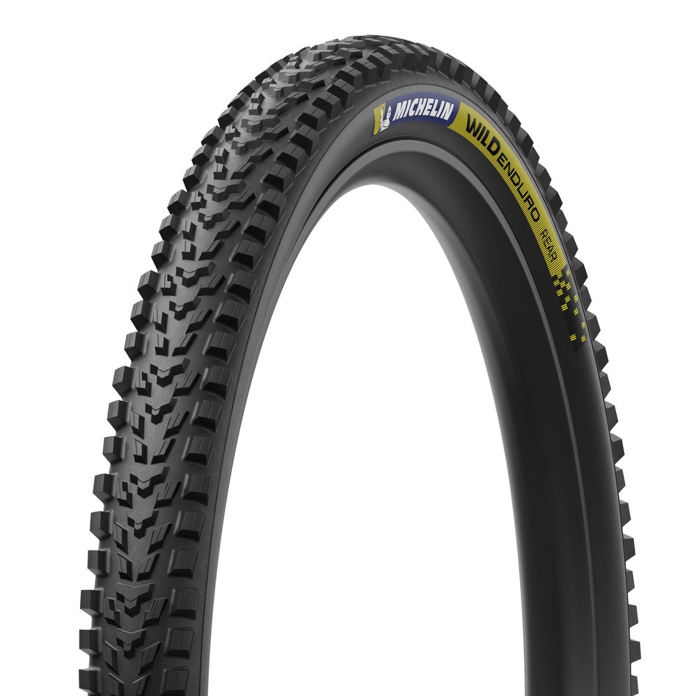 Michelin Wild Enduro Rear Racing Line Tire - 29 x 2.4, Tubeless, Folding, Blue & Yellow Decals MPN: 242839 UPC: 086699307569 Tires Wild Enduro Racing Line Tire