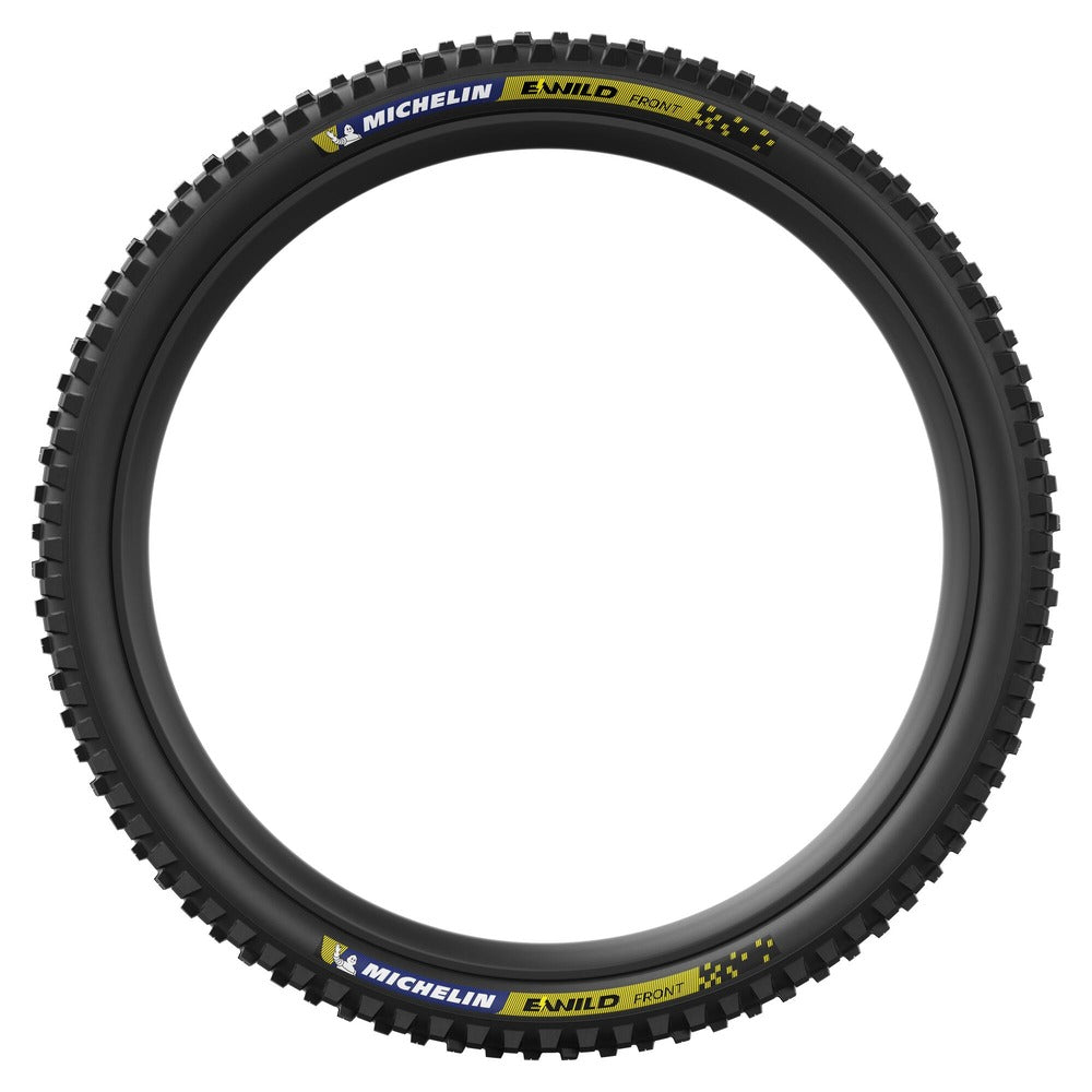 Michelin E-Wild Front Racing Line Tire - 29 x 2.4, Tubeless, Folding, Blue & Yellow Decals