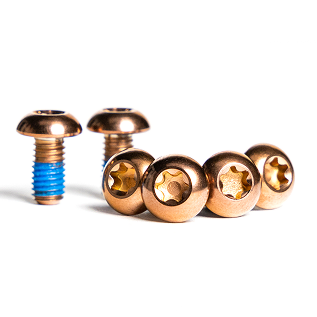 Trail One Components Titanium Rotor Bolts Upgrade Kit - Bronze (12 peice)
