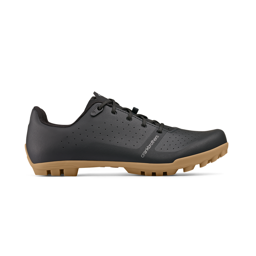 Crank Brothers Candy Lace Clipless Shoe Black/Gum Mountain Shoes Candy Lace Clipless Shoe