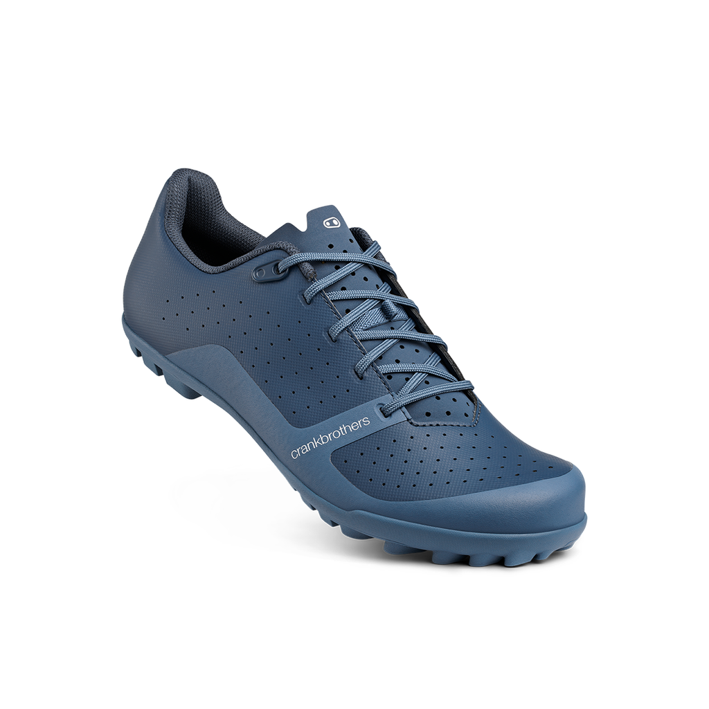 Crank Brothers Candy Lace Clipless Shoe Blue/Dark Blue - Mountain Shoes - Candy Lace Clipless Shoe