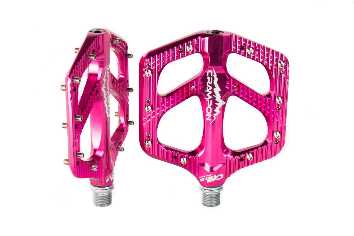 Canfield Bikes Crampon Mountain Pedals Pink MPN: CFB-CRM-MTN-PD-PNK Pedals Crampon Mountain
