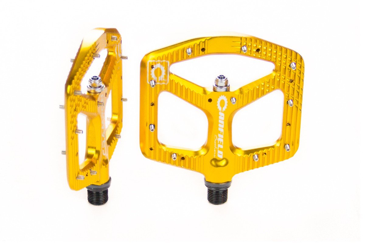 Canfield Bikes Crampon Ultimate Pedals Gold MPN: CFB-CRM-ULT-PD-GLD Pedals Crampon Ultimate