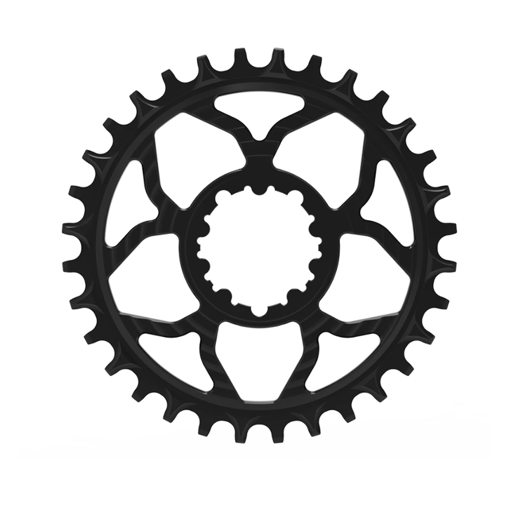 5Dev Classic Chainring, Black, SRAM 3 Bolt, 32 Tooth, 3mm Offset MPN: CR-7075-32T-3W-01 UPC: 850042201350 Direct Mount Chainrings Classic Chainring