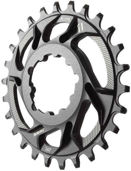 SRAM X-Sync Direct Mount Chainring 26T 6mm Offset MPN: 11.6218.018.006 UPC: 710845765742 Direct Mount Chainrings X-SYNC Direct Mount Chainring