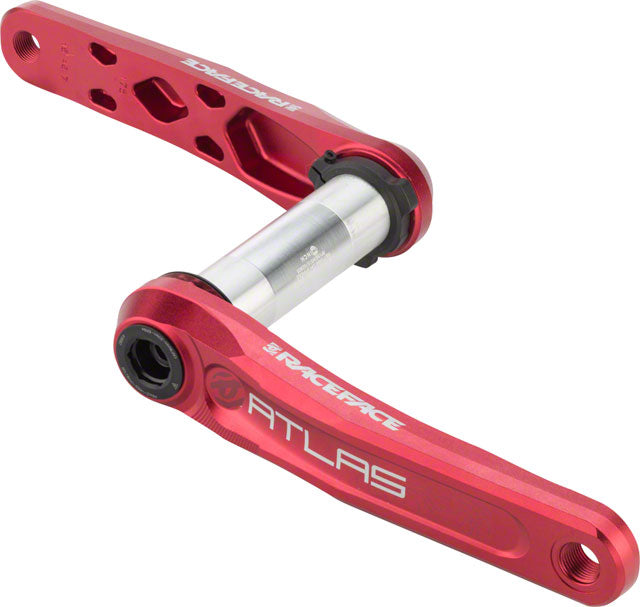 RaceFace Atlas Crankset - 175mm, Direct Mount, RaceFace CINCH Spindle Interface, Red MPN: CK16AA175RED UPC: 821973281087 Crankset Atlas CINCH Crankset