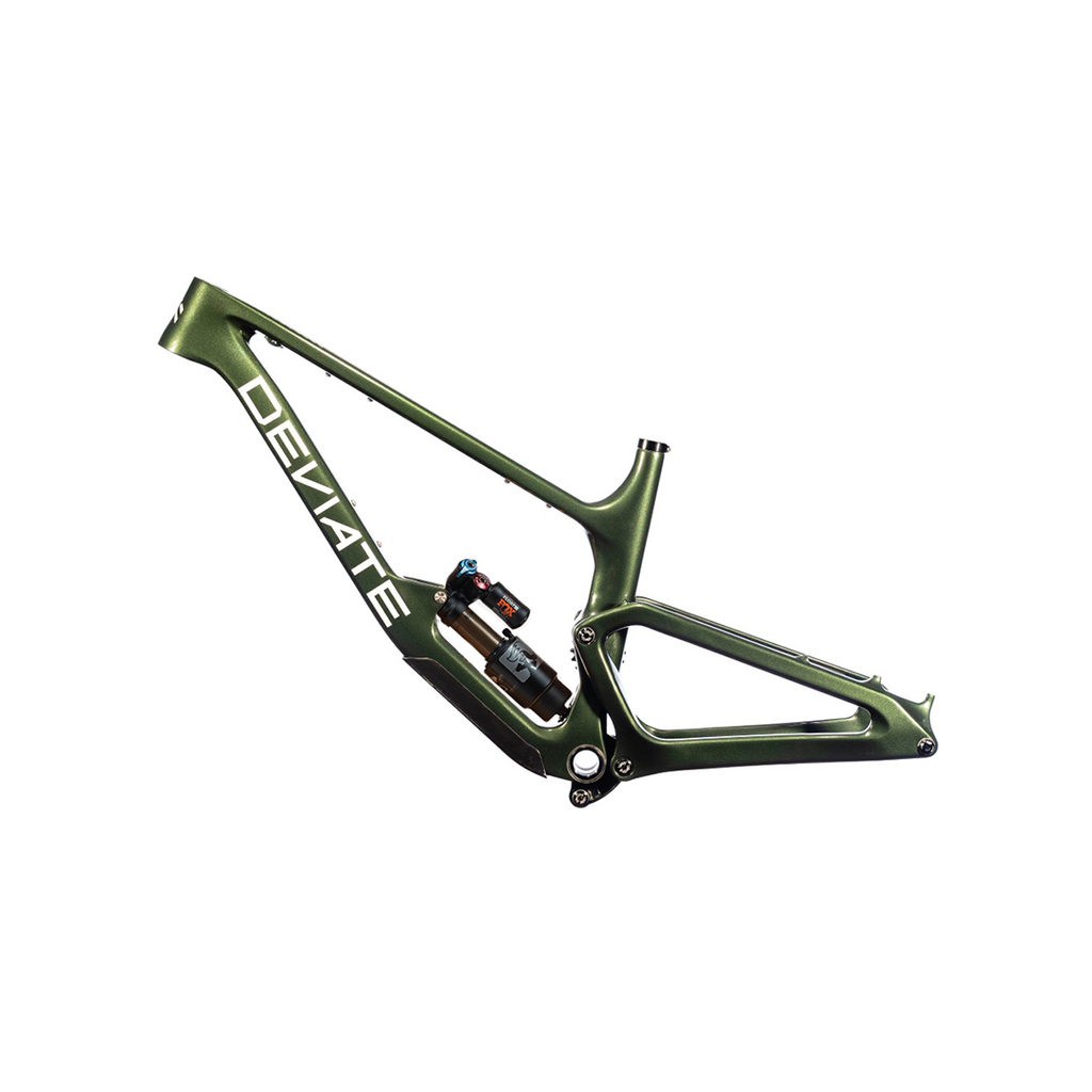 Deviate Cycles Claymore Medium, Moss Green - Float X2 Rear Shock - Mountain Frame - Claymore