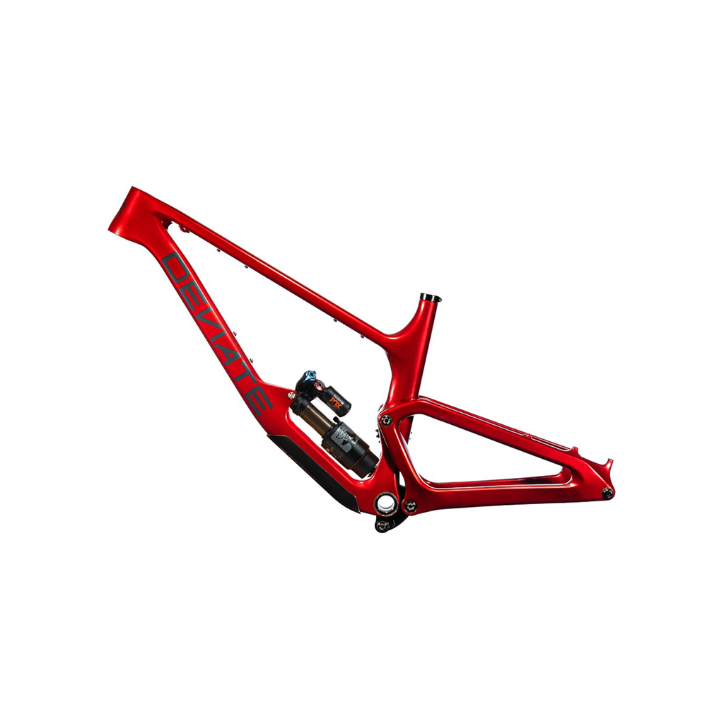 Deviate Cycles Claymore X-Large, Rowan Red - Float X2 Rear Shock - Mountain Frame - Claymore